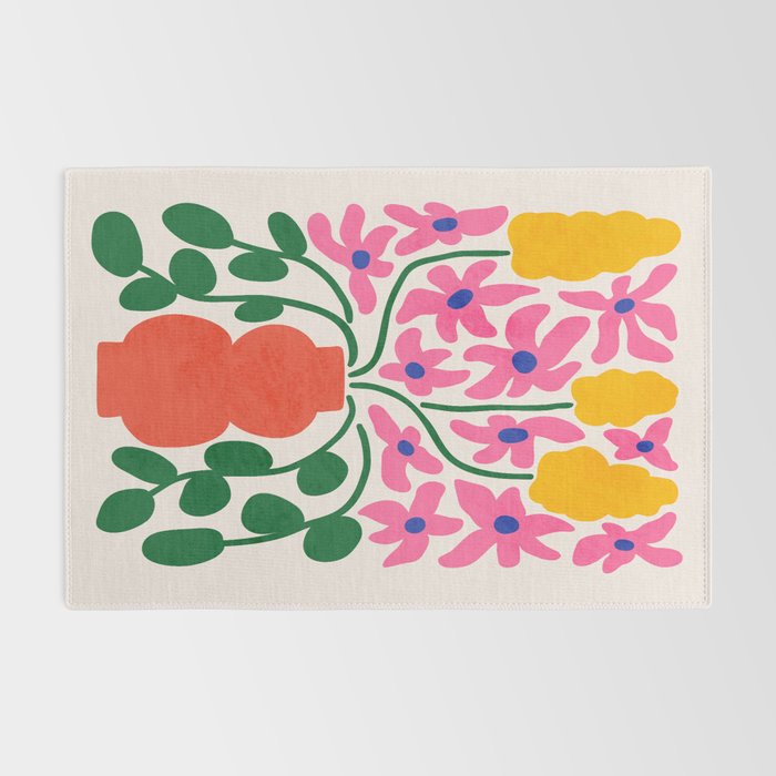 FOLIAGE 004: Lily & Orchid | Flower Market Rug Gallery Image 2