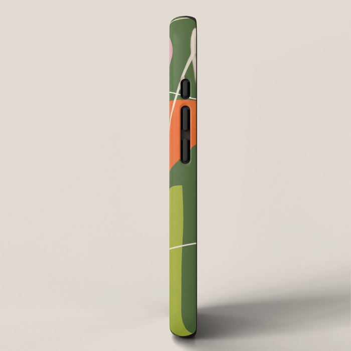 Minimal Colorful Abstract Shapes 10 iPhone Case Gallery Image 2