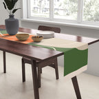 Minimal Colorful Abstract Shapes 10 Table Runner Gallery Image 2