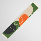 Minimal Colorful Abstract Shapes 10 Table Runner Gallery Image 3