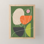 Minimal Colorful Abstract Shapes 10 Mini Art Print Gallery Image 1