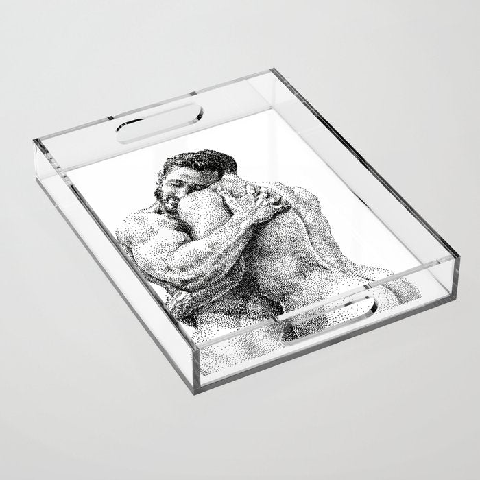 The Lovers - NOODDOODs Acrylic Tray Gallery Image 1