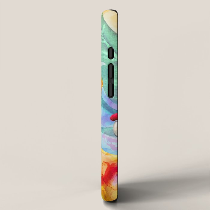 Tropical Grace And Ageless Elegance Without Limits Female Portrait iPhone Case Gallery Image 2
