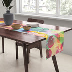 Tropical Grace And Ageless Elegance Without Limits Female Portrait Table Runner Gallery Image 2