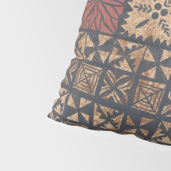 UrbanNesian Tongan Ngatu | Mua Pillow Sham Gallery Image 4