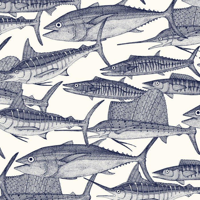 Atlantic fish blue Coffee Mug Gallery Image 2