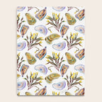 Watercolor Oysters and Seaweed Pattern Notebook Gallery Image 4