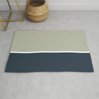 Linen Sage & Navy Rug Gallery Image 1