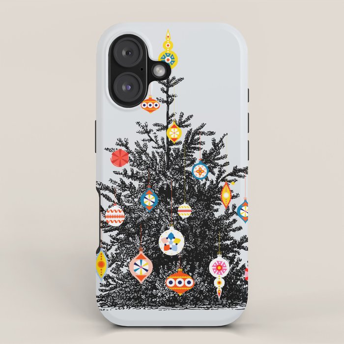 Decorated christmas tree iPhone Case Gallery Image 1