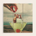 Surreal Margarita Wood Wall Art Gallery Image 1
