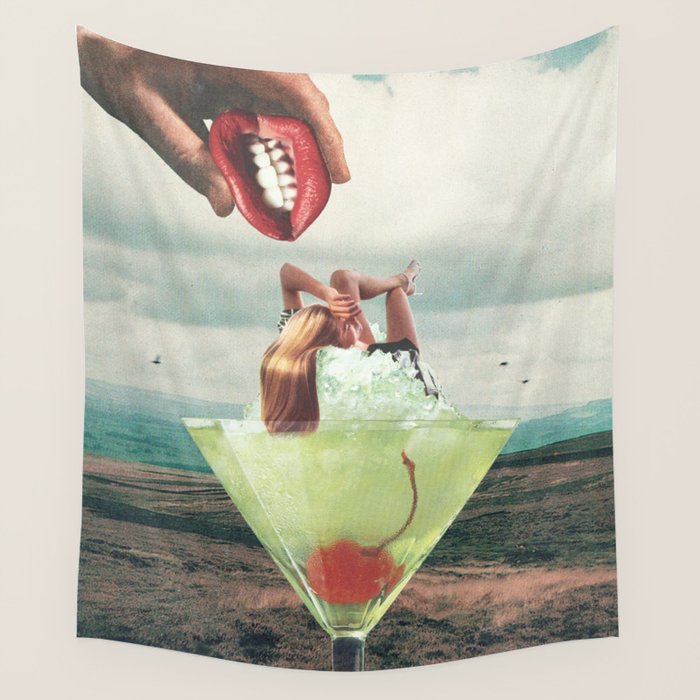 Surreal Margarita Wall Tapestry Gallery Image 4
