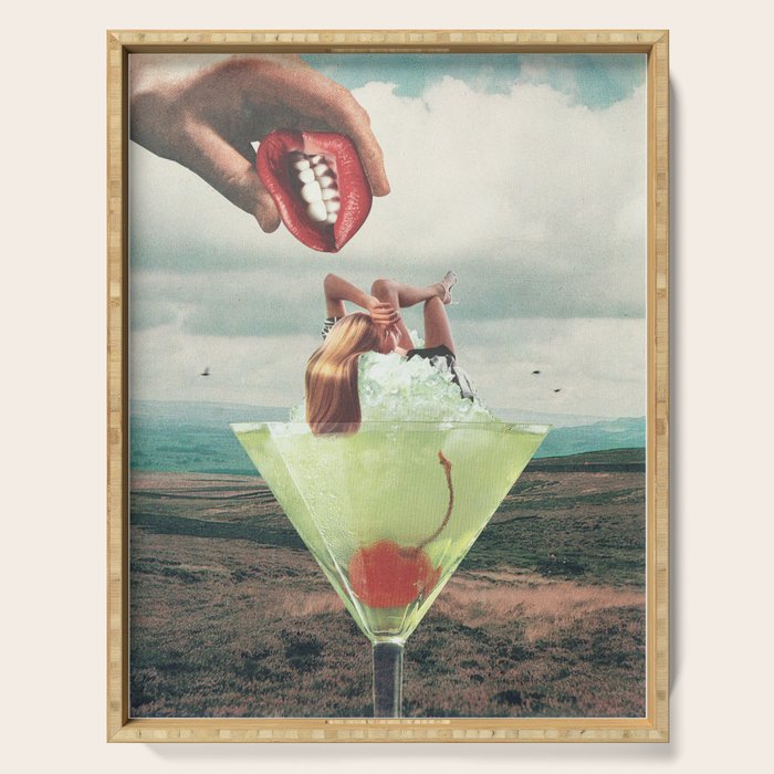 Surreal Margarita Serving Tray Gallery Image 1