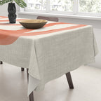 Orange Goes Around Tablecloth Gallery Image 3