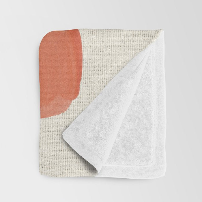 Orange Goes Around Throw Blanket Gallery Image 3