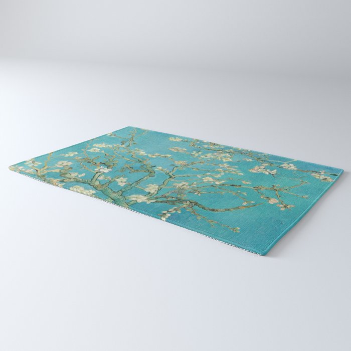Van Gogh Almond Blossoms Painting Rug Gallery Image 3