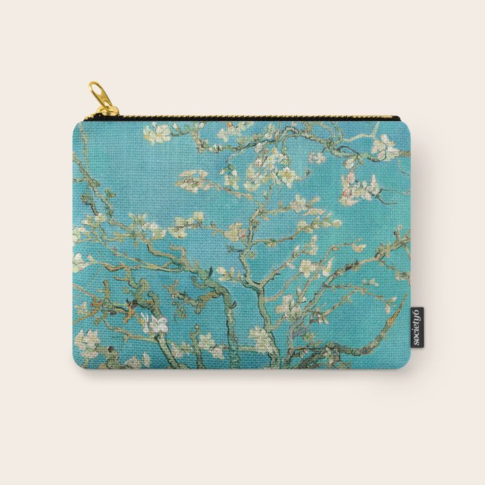 Van Gogh Almond Blossoms Painting Carry All Pouch Gallery Image 1