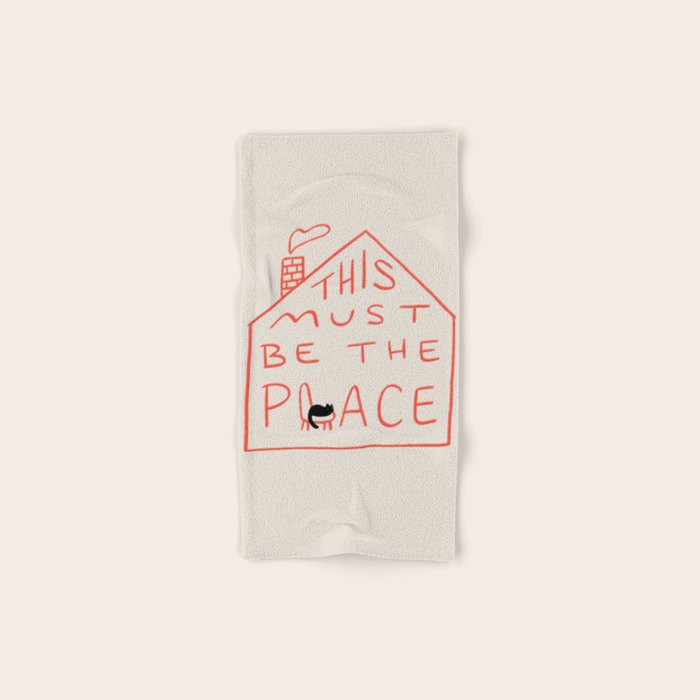 This Must be the Place Bath Towel Gallery Image 1