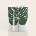 Split Philodendron Leaf Illustration Coffee Mug Gallery Image 4