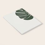Split Philodendron Leaf Illustration Notebook Gallery Image 3