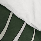 Split Philodendron Leaf Illustration Comforter Gallery Image 4