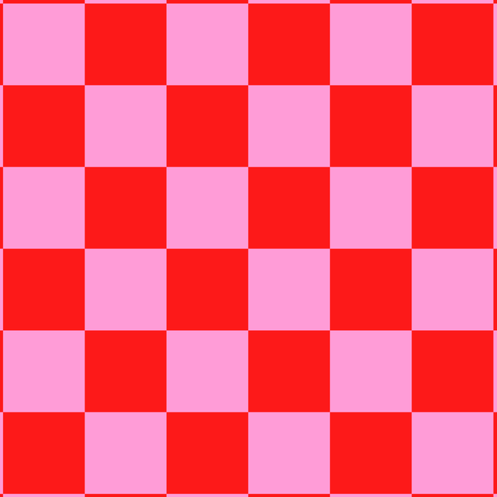 Pink Checkered And Red Bright Modern Shape Geometric Pattern Coffee Mug Gallery Image 2