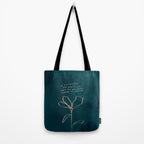 "In Between The Questions And The Answers, There Is Grace." Tote Bag Gallery Image 2
