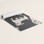 Minimal Abstract Dogs Art 1 Yoga Mat Gallery Image 2