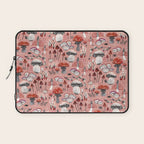 Fungi Farmer Land (Mushroom Land) - RED Laptop Sleeve Gallery Image 1
