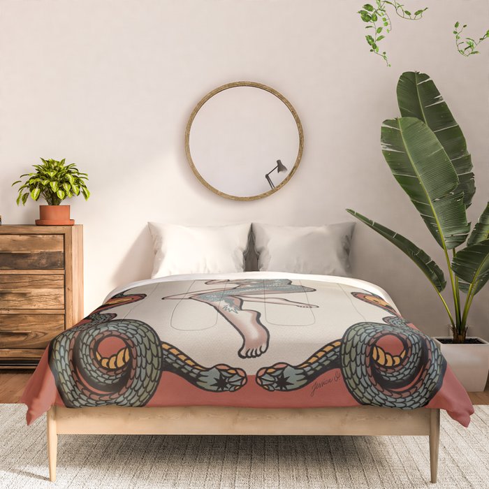 Peaceful among chaos  Comforter Gallery Image 3