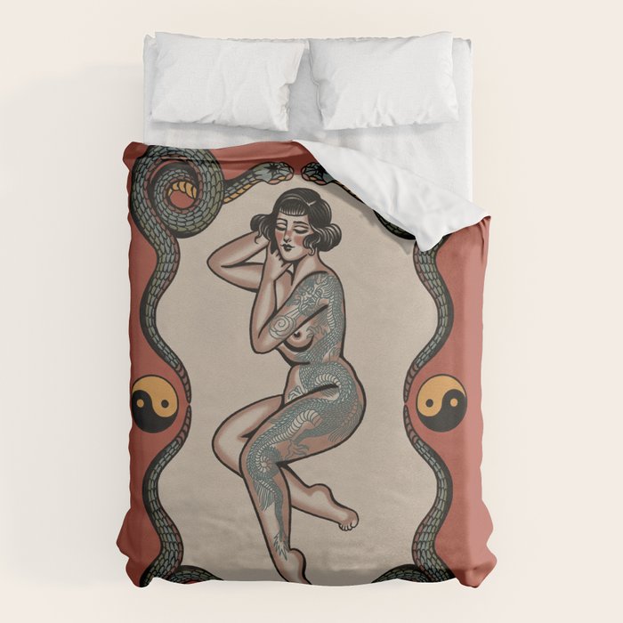 Peaceful among chaos  Duvet Cover Gallery Image 6