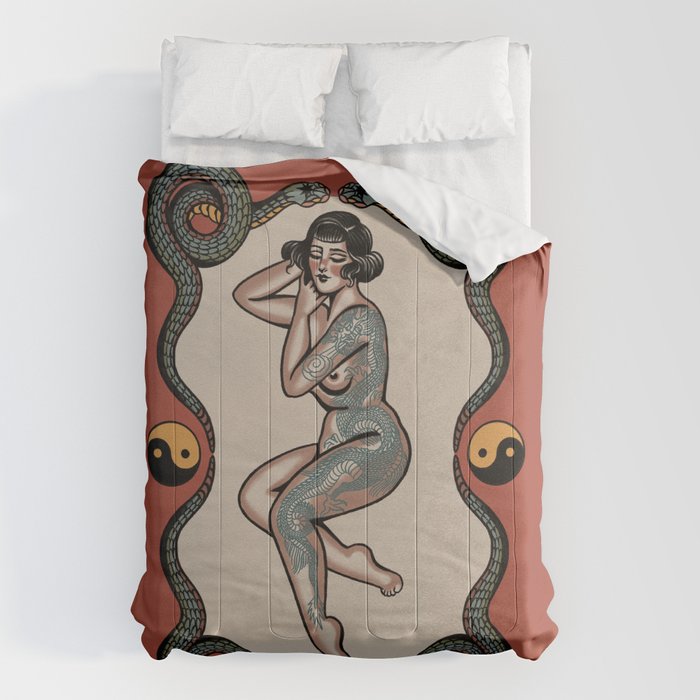 Peaceful among chaos  Comforter Gallery Image 6