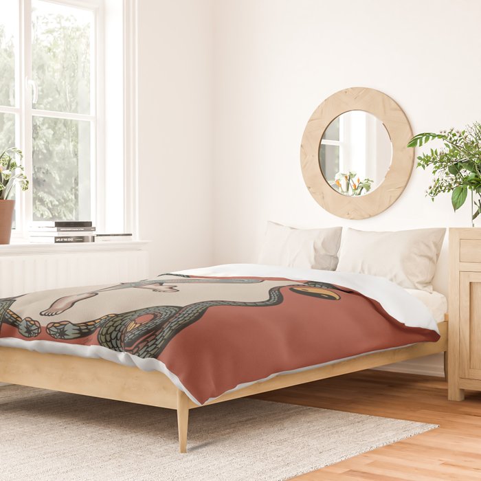 Peaceful among chaos  Duvet Cover Gallery Image 2