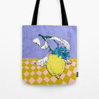 Super fruits - Lemon Fertility Tote Bag Gallery Image 1