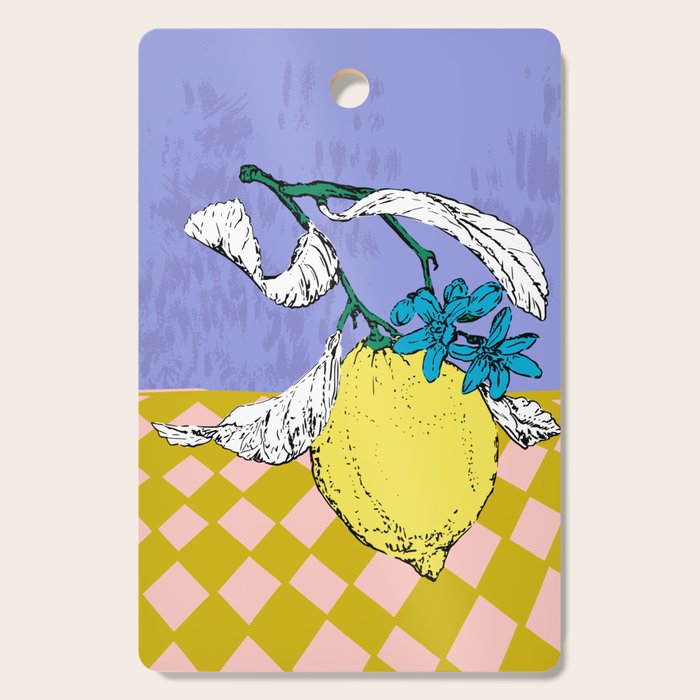Super fruits - Lemon Fertility Cutting Board Gallery Image 1