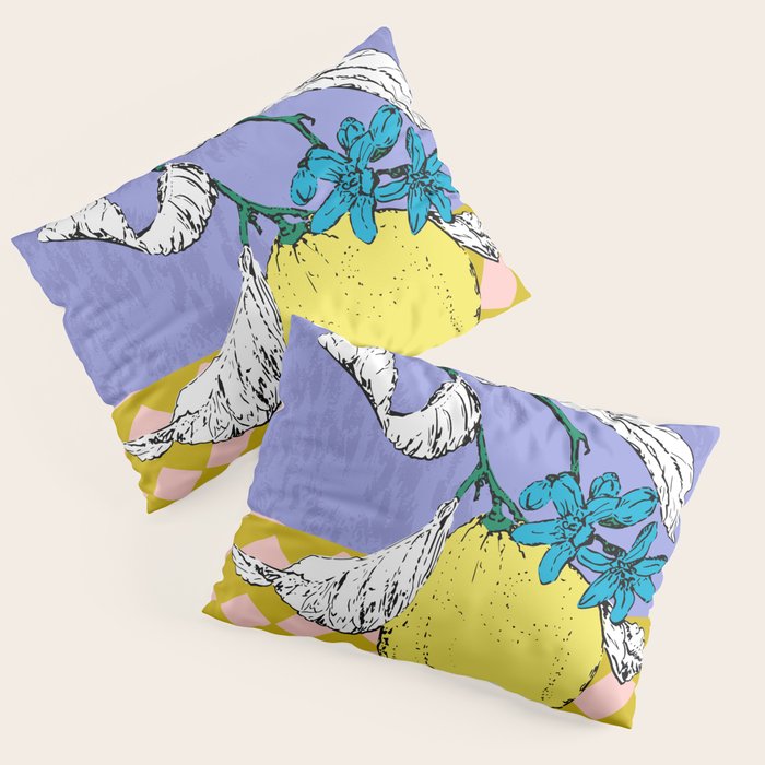 Super fruits - Lemon Fertility Pillow Sham Gallery Image 3