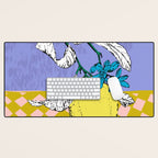 Super fruits - Lemon Fertility Desk Mat Gallery Image 1