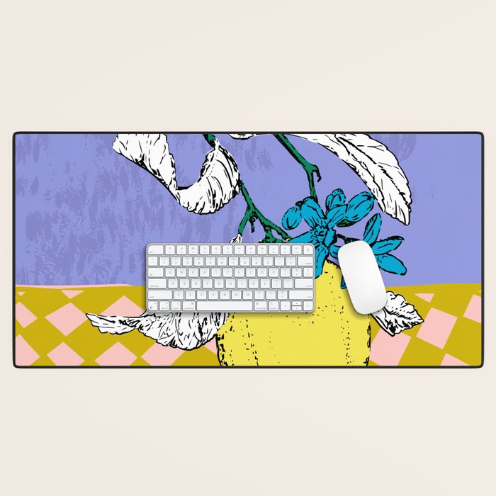 Super fruits - Lemon Fertility Desk Mat Gallery Image 1
