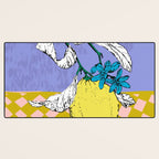 Super fruits - Lemon Fertility Desk Mat Gallery Image 3