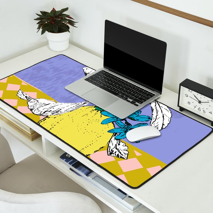 Super fruits - Lemon Fertility Desk Mat Gallery Image 2