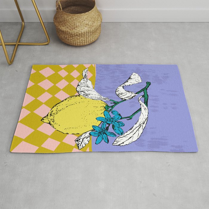 Super fruits - Lemon Fertility Rug Gallery Image 1