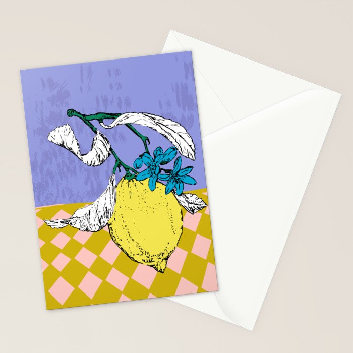 Super fruits - Lemon Fertility Stationery Card Gallery Image 2