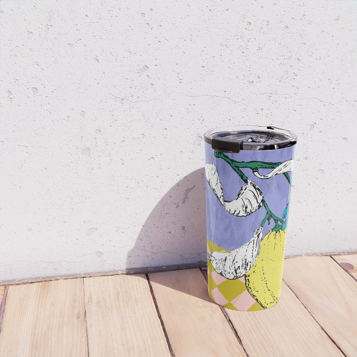 Super fruits - Lemon Fertility Travel Mug Gallery Image 4
