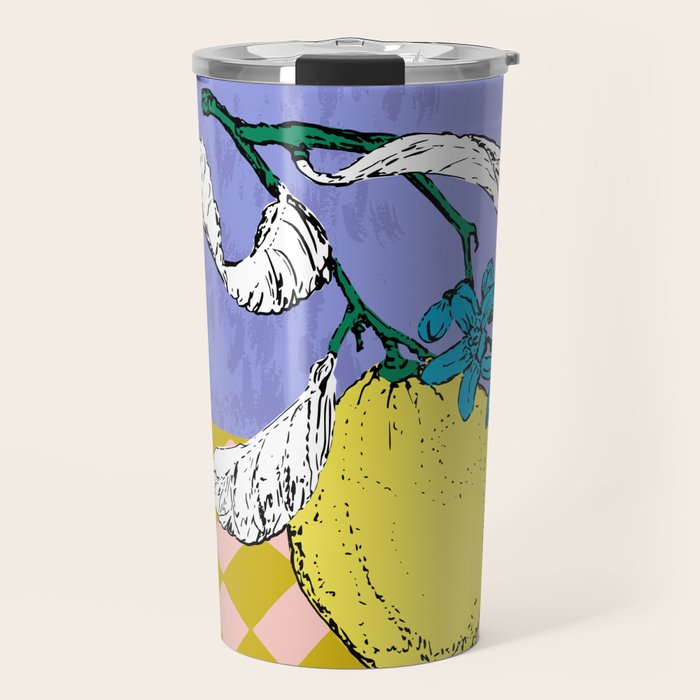 Super fruits - Lemon Fertility Travel Mug Gallery Image 1