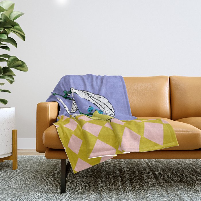 Super fruits - Lemon Fertility Throw Blanket Gallery Image 1
