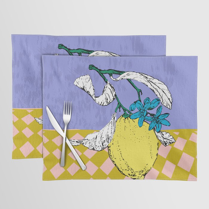 Super fruits - Lemon Fertility Placemat Gallery Image 1