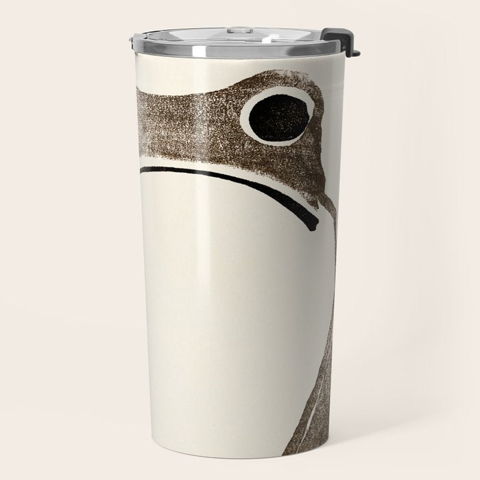 Unimpressed Frog Meika Gafu by Matsumoto Hoji 1814 - Frog Travel Mug Gallery Image 2