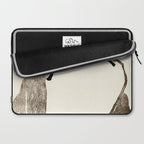 Unimpressed Frog Meika Gafu by Matsumoto Hoji 1814 - Frog Laptop Sleeve Gallery Image 2