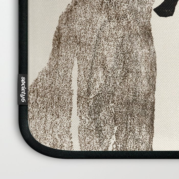 Unimpressed Frog Meika Gafu by Matsumoto Hoji 1814 - Frog Laptop Sleeve Gallery Image 3