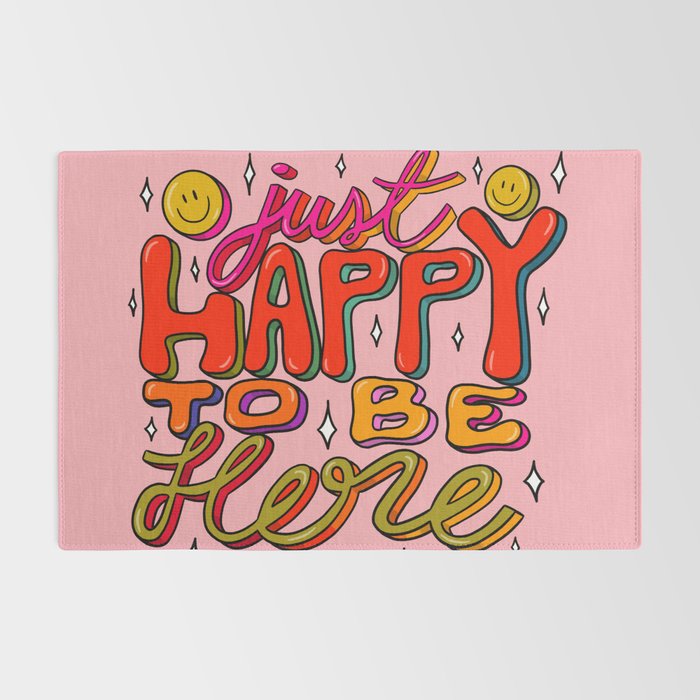 Happy To Be Here Rug Gallery Image 2