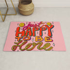 Happy To Be Here Rug Gallery Image 1